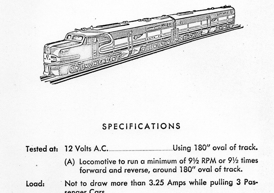 American Flyer Locomotive 365 Parts List & Diagram