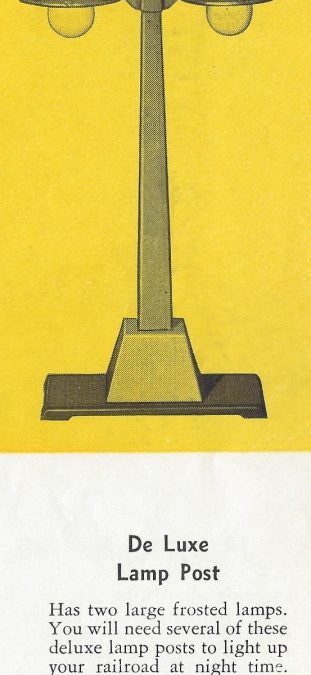 American Flyer De Luxe Lamp Post 2210