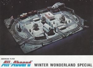 American Flyer Christmas Display Winter Wonderland Special