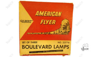 American Flyer Boulevard Lamps 778 Box