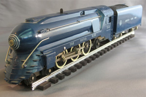 royal blue train set