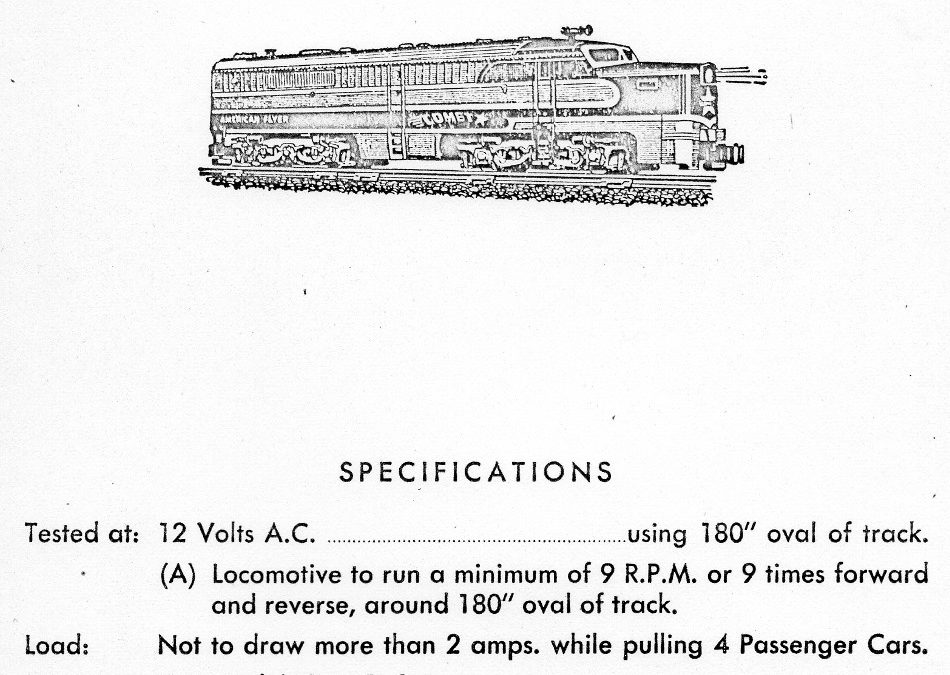 American Flyer Locomotive 466 Parts List & Diagram