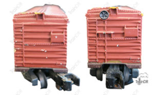 American Flyer Box Car 933 Baltimore & Ohio (Front & Rear View)