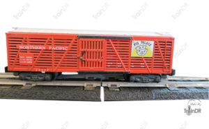American Flyer Box Car 24077 Northern Pacific Pig Palace