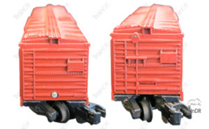 American Flyer Box Car 24047 Great Northern (Front & Rear View)