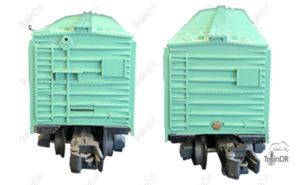 American Flyer Box Car 24422 Great Northern (Front & Rear View)